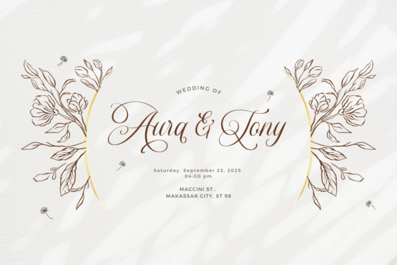 Dellanor Script Font preview 4