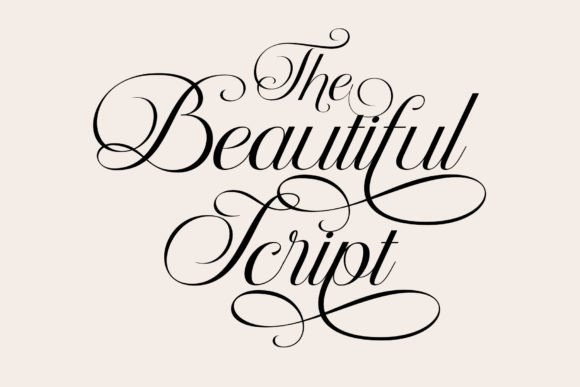 Delphia Village Font preview 2