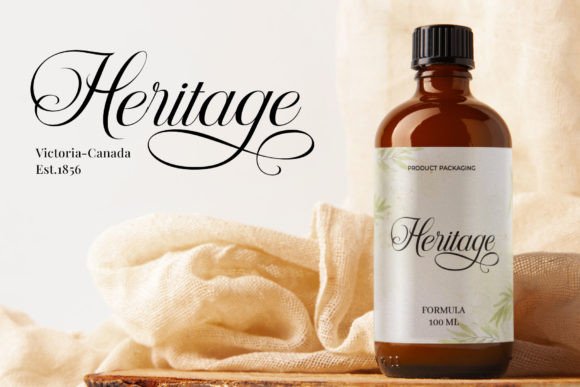 Delphia Village Font preview 3
