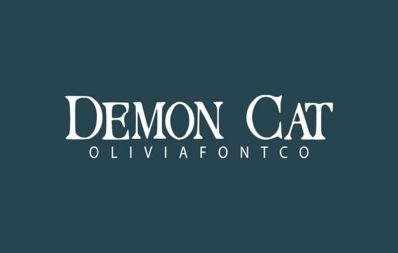 Demon Cat Font preview 2
