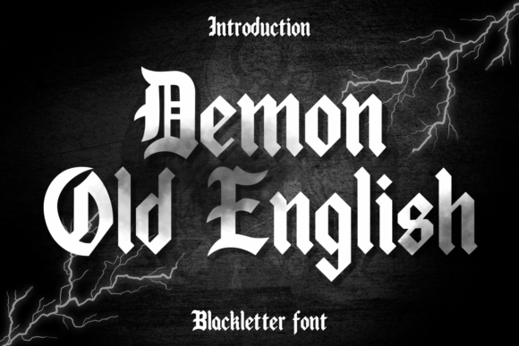 Demon Old English Font