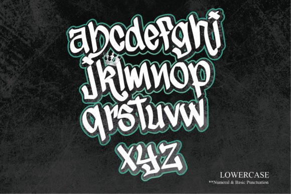 Demons Font preview 3