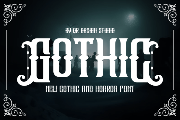 Demons Gothic Font preview 2