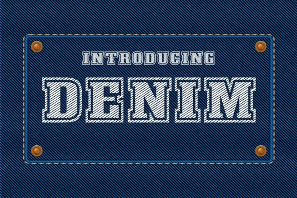 Denim Font