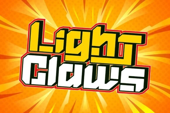 Anima Boost Font preview 2