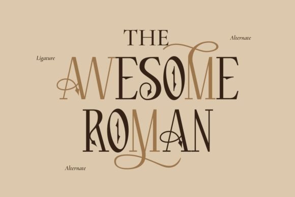 Depawson Font preview 2