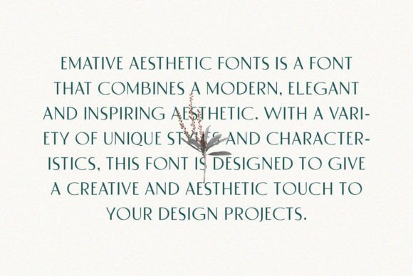 Derose Font preview 2