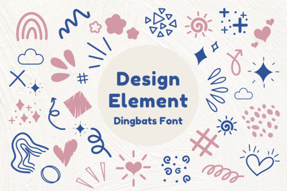 Design Element Font