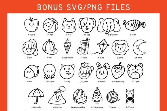 Alphabet Tracing Font preview 4