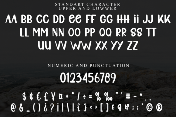 Designer Present Font preview 2