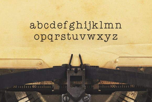 Detective Font preview 3