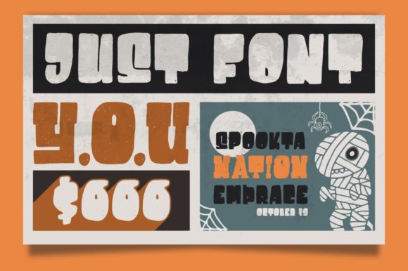 Destone Font preview 4
