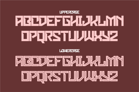 Devolt Strike Font preview 2