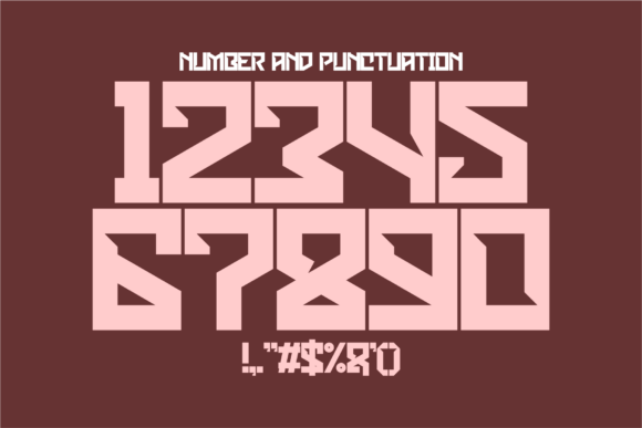Devolt Strike Font preview 3