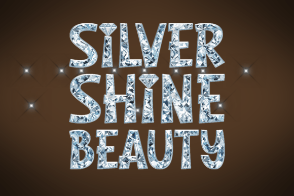 Diamond Cartoon Font preview 2