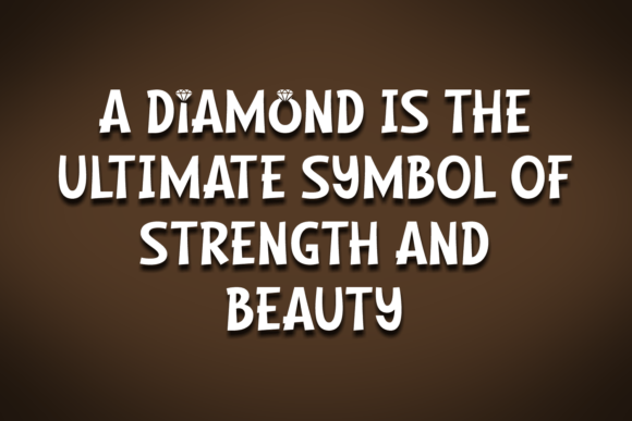 Diamond Cartoon Font preview 4