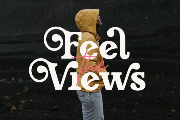 Boho Astro Font preview 3