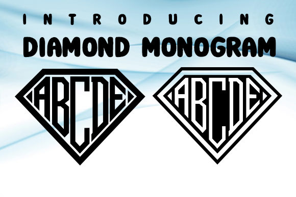 Diamond Monogram  Font