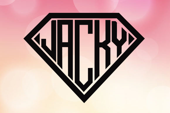 Diamond Monogram  Font preview 2
