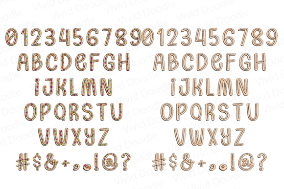 Boho Autumn Doodle Font preview 3