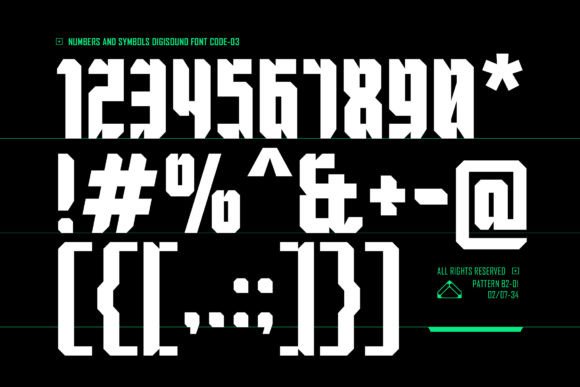 Digisound Font preview 4