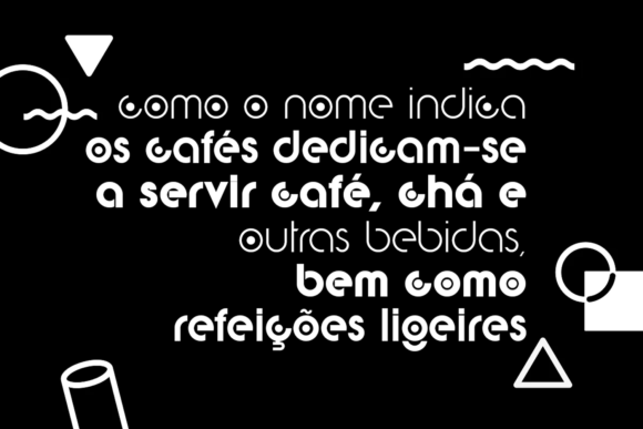 Digital Geometric Font preview 4