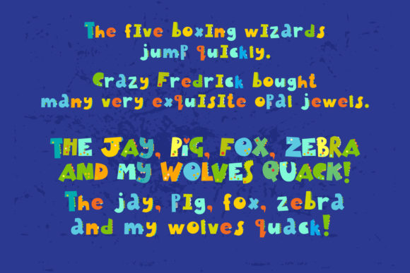 Dino Font preview 4