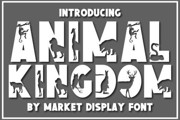 Animal Kingdom Font preview 2