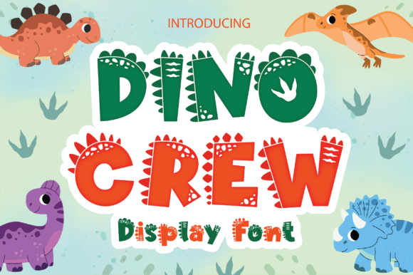 Dino Crew Font