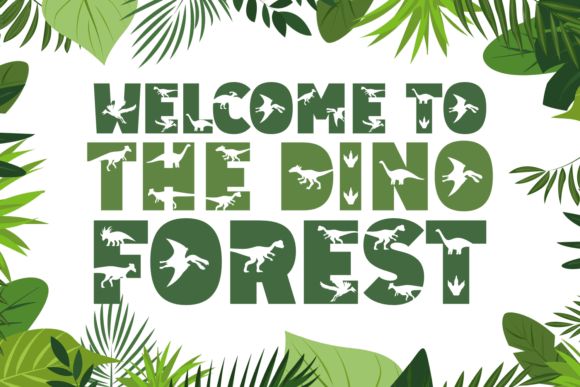 Dino Hagor Font preview 2