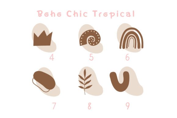 Boho Chic Tropical Font preview 4