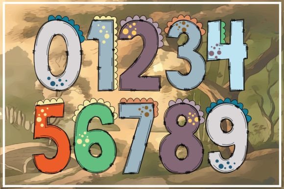 Dino Park Font preview 3