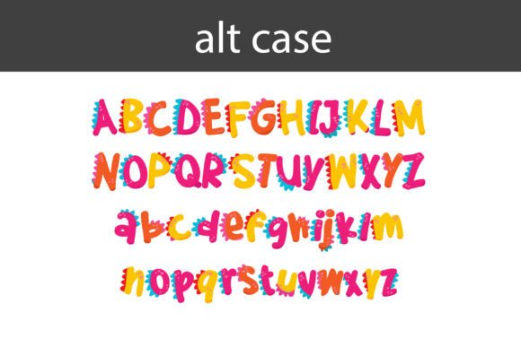 Dino Summer Font preview 3