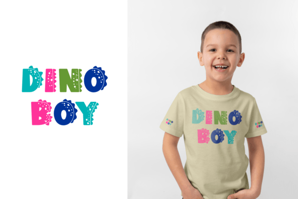 Dino Zack Font preview 2