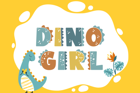 Dino Zack Font preview 3