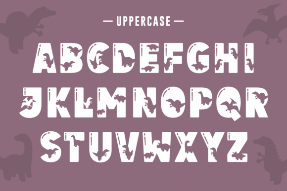 Dino Zone Font preview 3