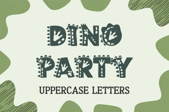 Dinosaur Jungle Font preview 4
