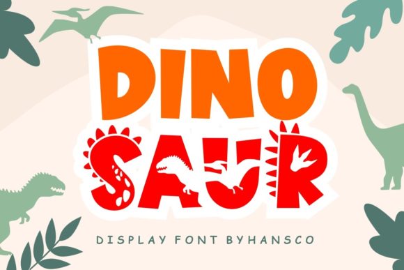 Dinosaur Font Font