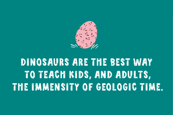 Dinosaur Kingdom Font preview 2