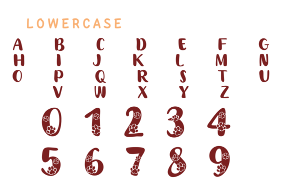Animal Paw Font preview 2