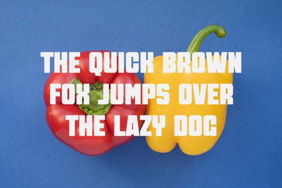 Direction Font preview 3