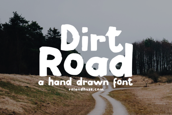 Dirt Road Font preview 2