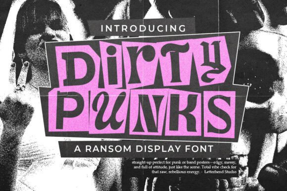 Dirty Punks Font preview 3