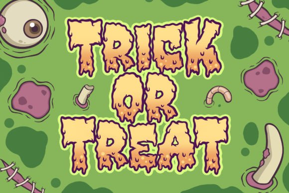 Dirty Zombie Font preview 4