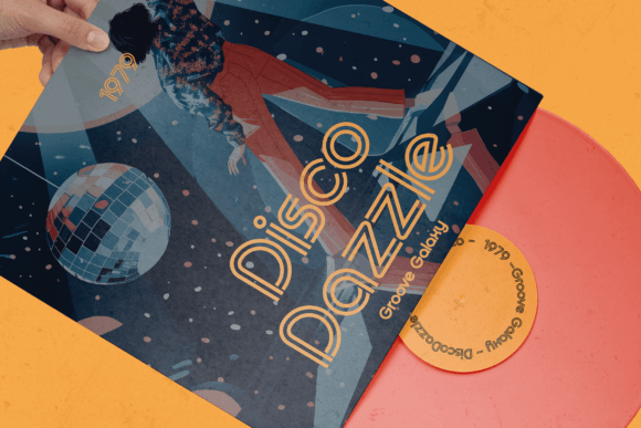 Disco Diva Font preview 3