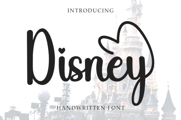 Disney Font preview 2
