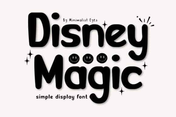 Disney Magic Font
