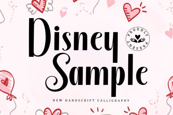 Disney Sample Font