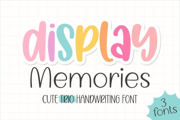 Display Memories Font