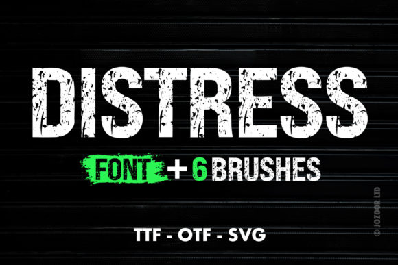 Distress College Grunge Font